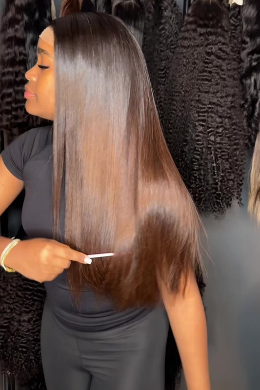 Perruque raide comme un os